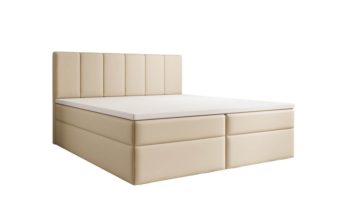 Boxspringbett Aurelia Kunstleder mit Stauraum