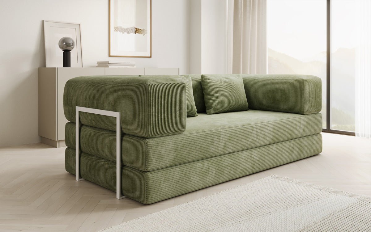 Designer Sofa Lazy 3 Sitzer in Cord