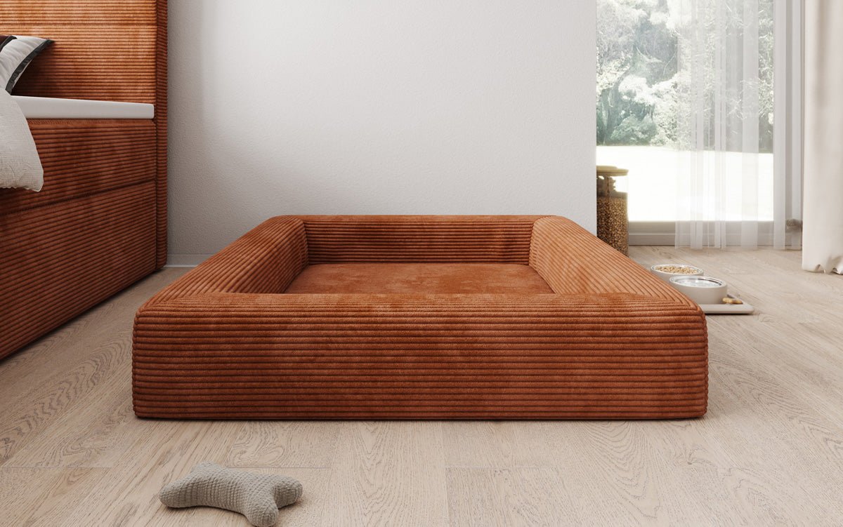 Hundebett Cordino 100 × 120 cm in Cord