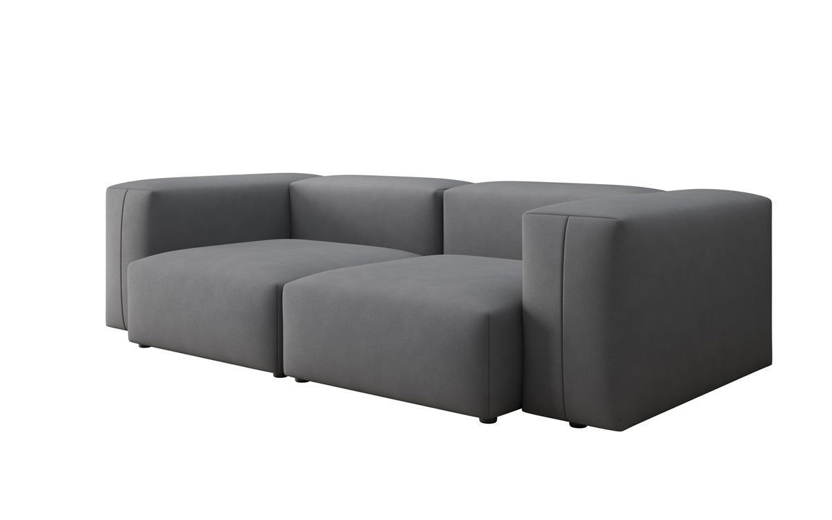 Designer 2 Sitzer Sofa Snug in Stoff