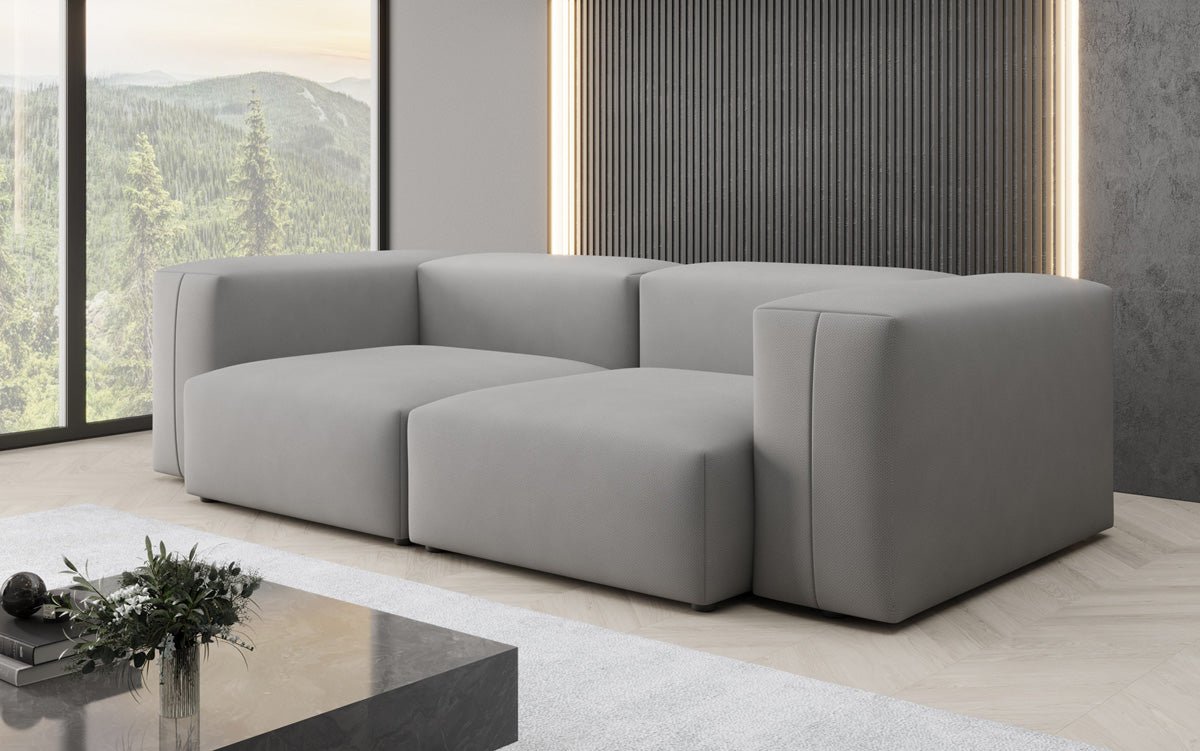 Designer 2 Sitzer Sofa Snug in Stoff