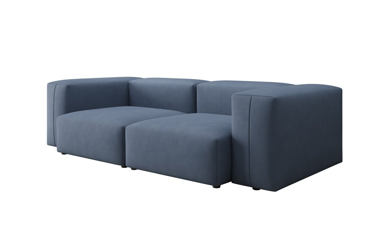 Designer 2 Sitzer Sofa Snug in Stoff