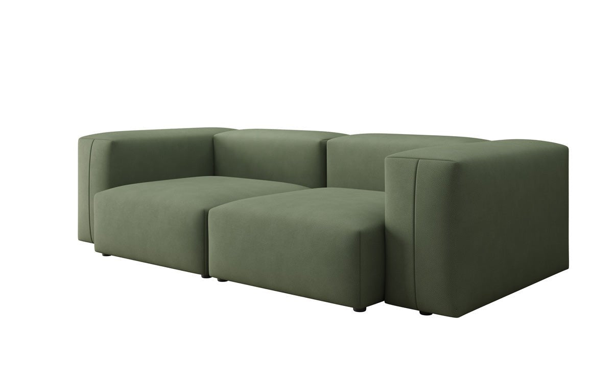 Designer 2 Sitzer Sofa Snug in Stoff