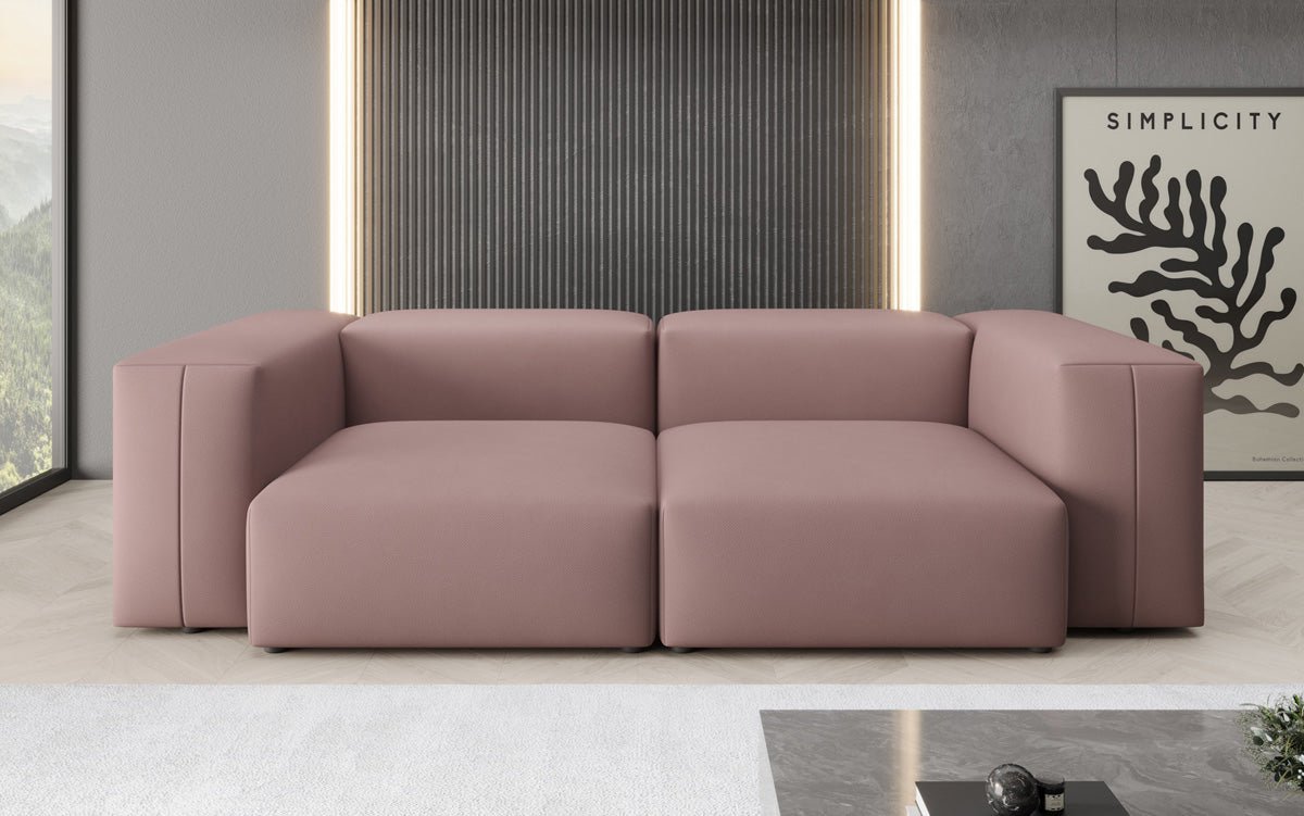 Designer 2 Sitzer Sofa Snug in Stoff