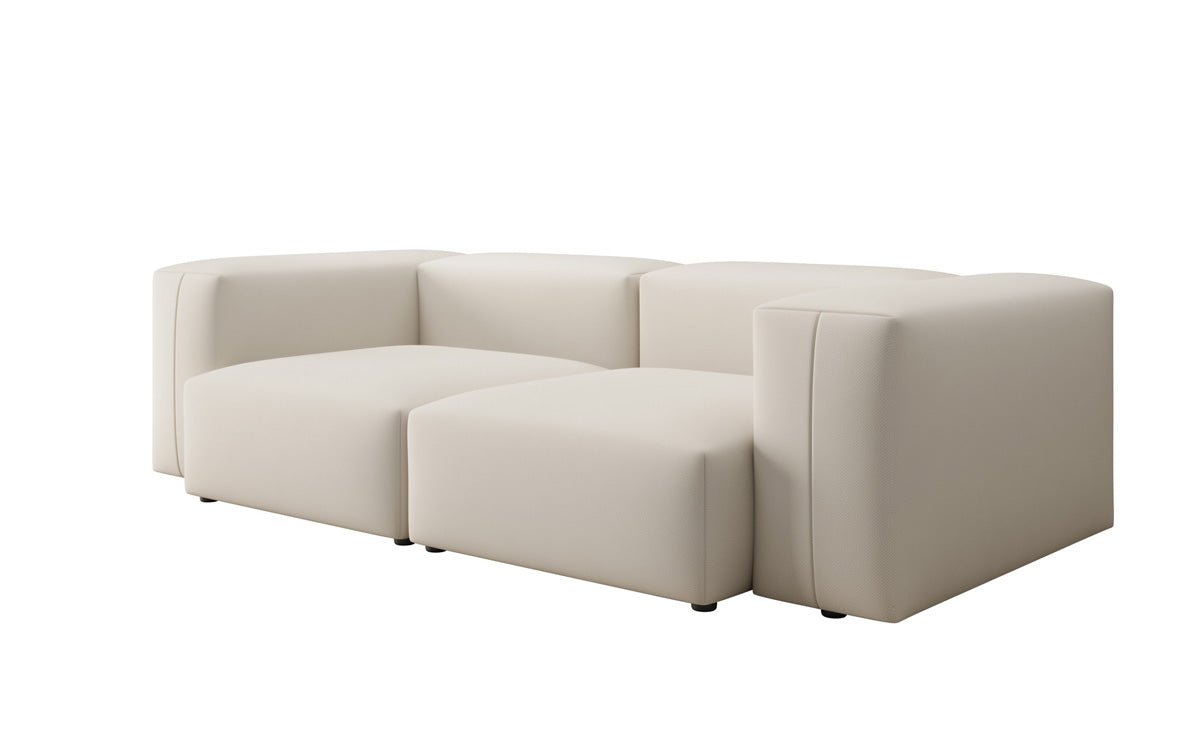 Designer 2 Sitzer Sofa Snug in Stoff