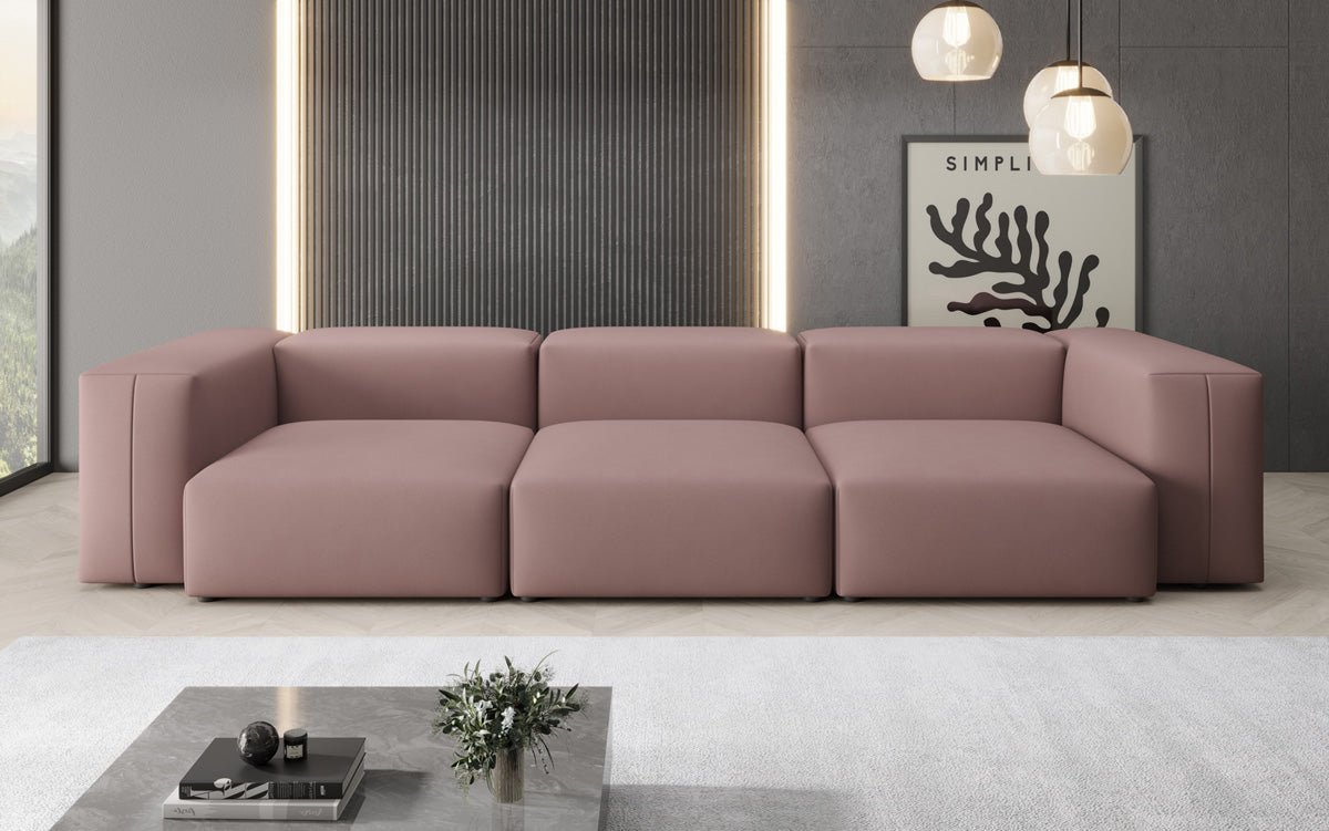 Designer 3 Sitzer Sofa Snug in Stoff