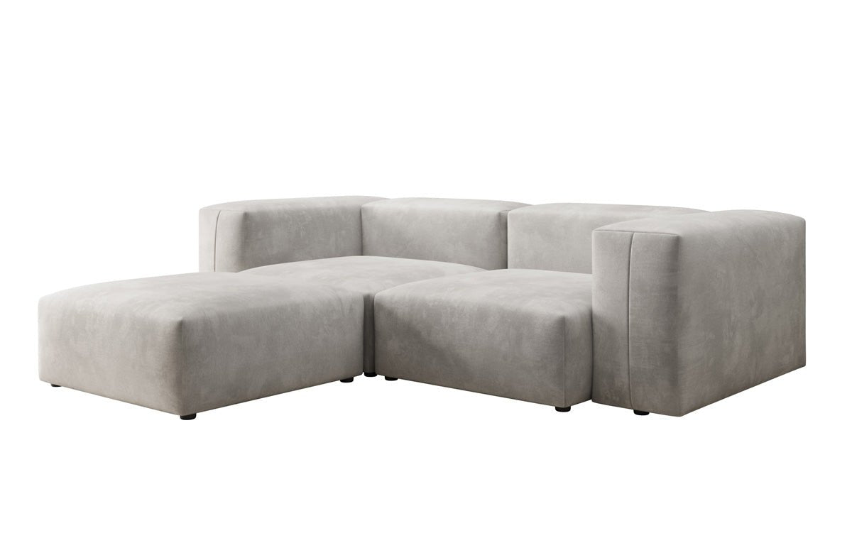 Designer Ecksofa Snug Mini in Samt