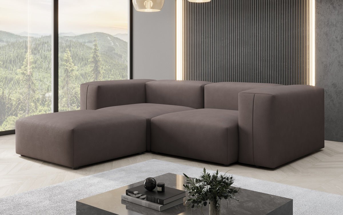 Designer L Sofa Snug Mini in Stoff