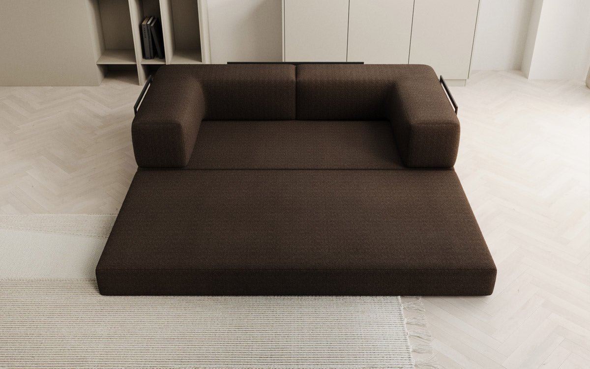 Designer Sofa Lazy 3 Sitzer in Bouclé