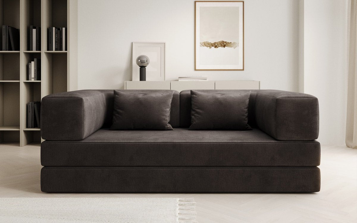 Designer Sofa Lazy 3 Sitzer in Samt