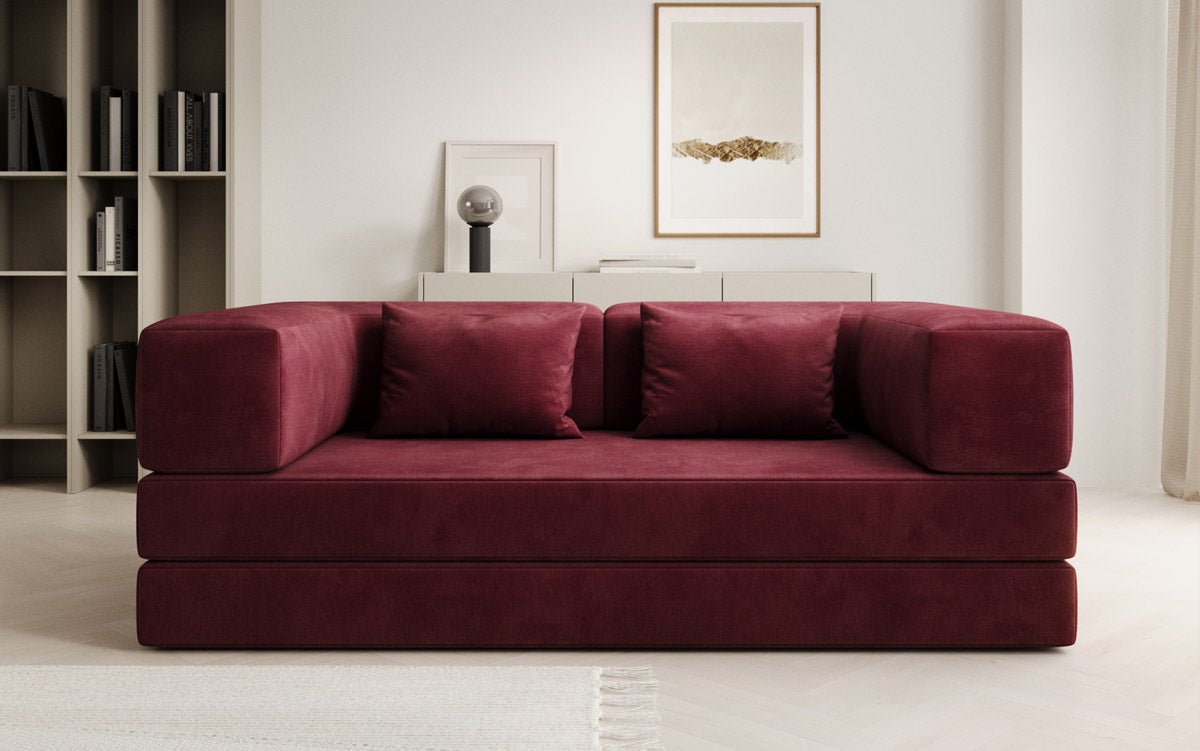Designer Sofa Lazy 3 Sitzer in Samt