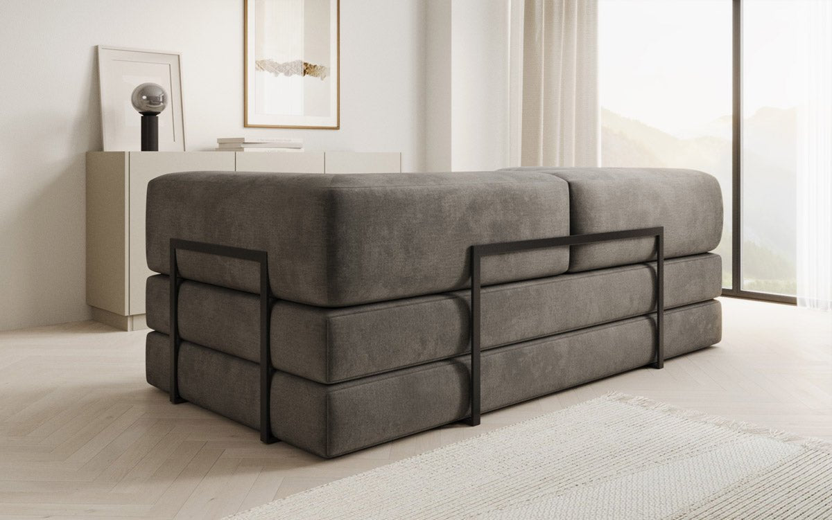 Designer Sofa Lazy 3 Sitzer in Samt