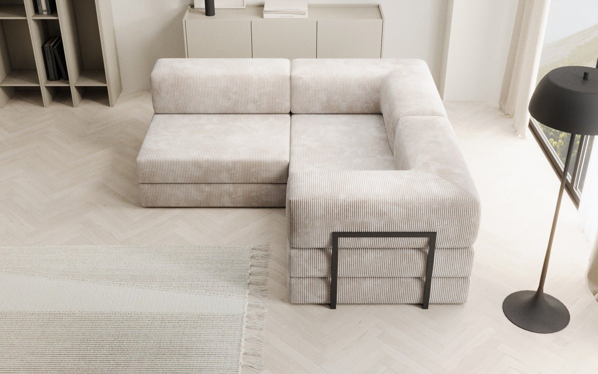 Designer Sofa Lazy L Mini in Cord