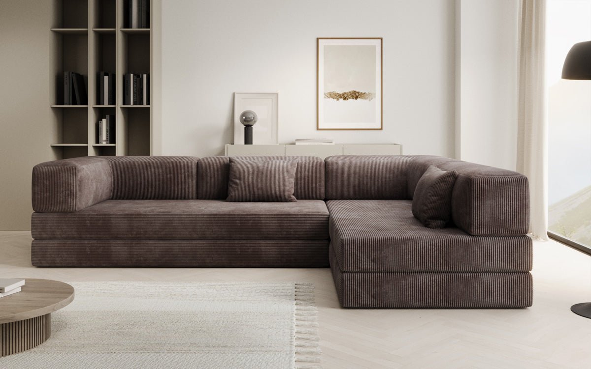 Designer Sofa Lazy L in Cord