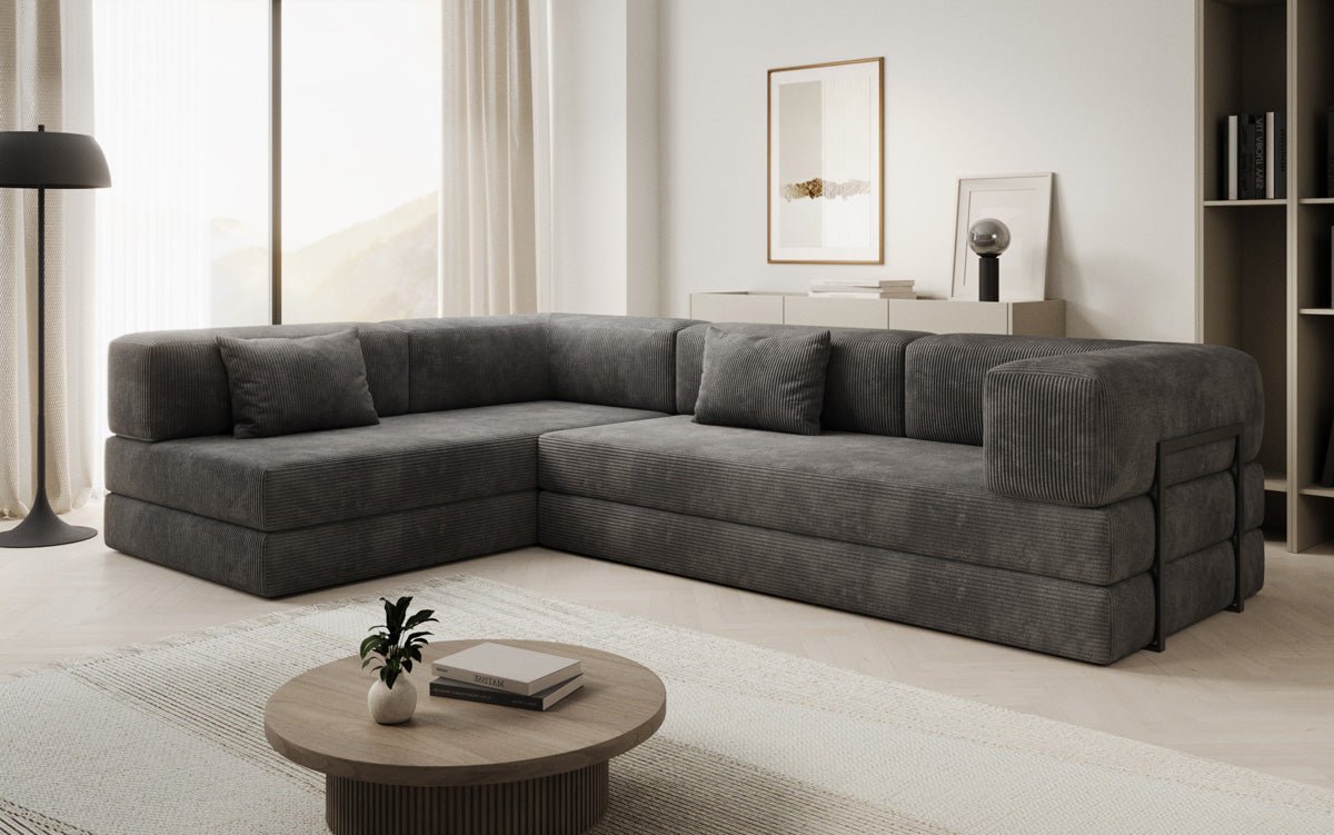 Designer Sofa Lazy L in Cord