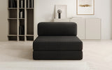 Designer Sofa Mittelmodul Lazy in Bouclé
