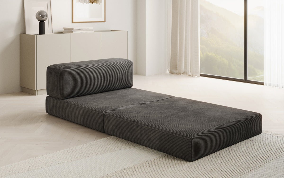 Designer Sofa Mittelmodul Lazy in Cord