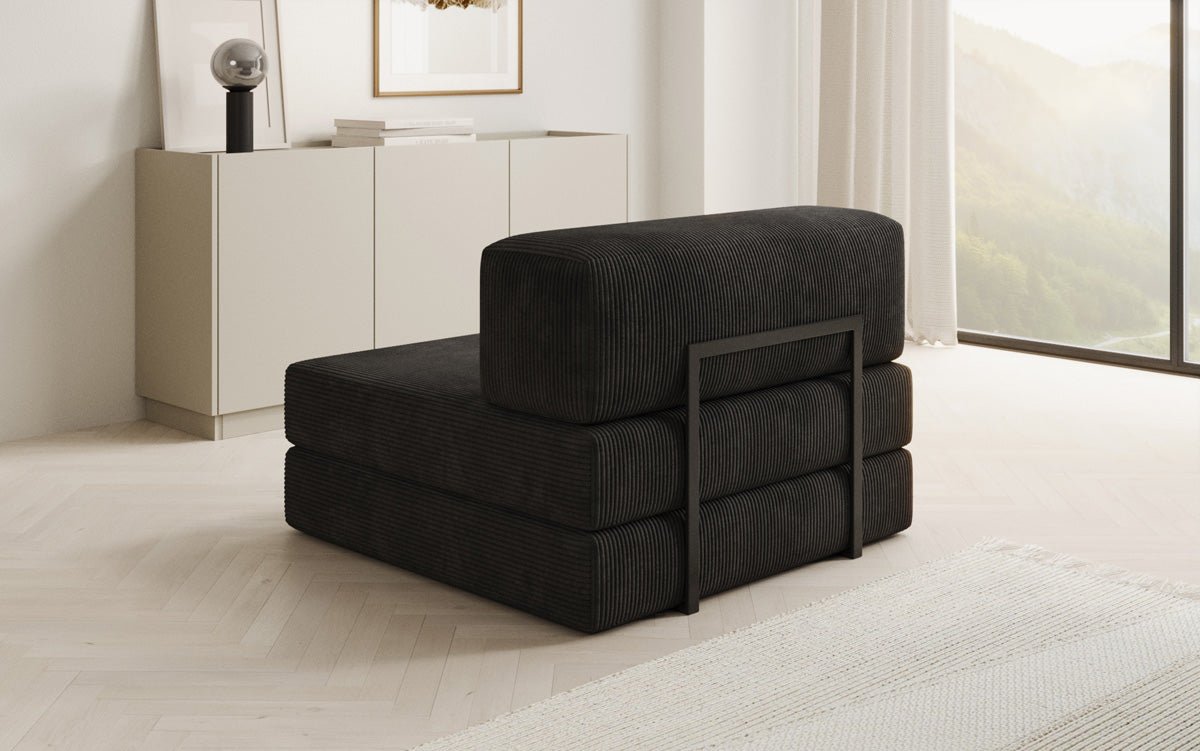 Designer Sofa Mittelmodul Lazy in Cord