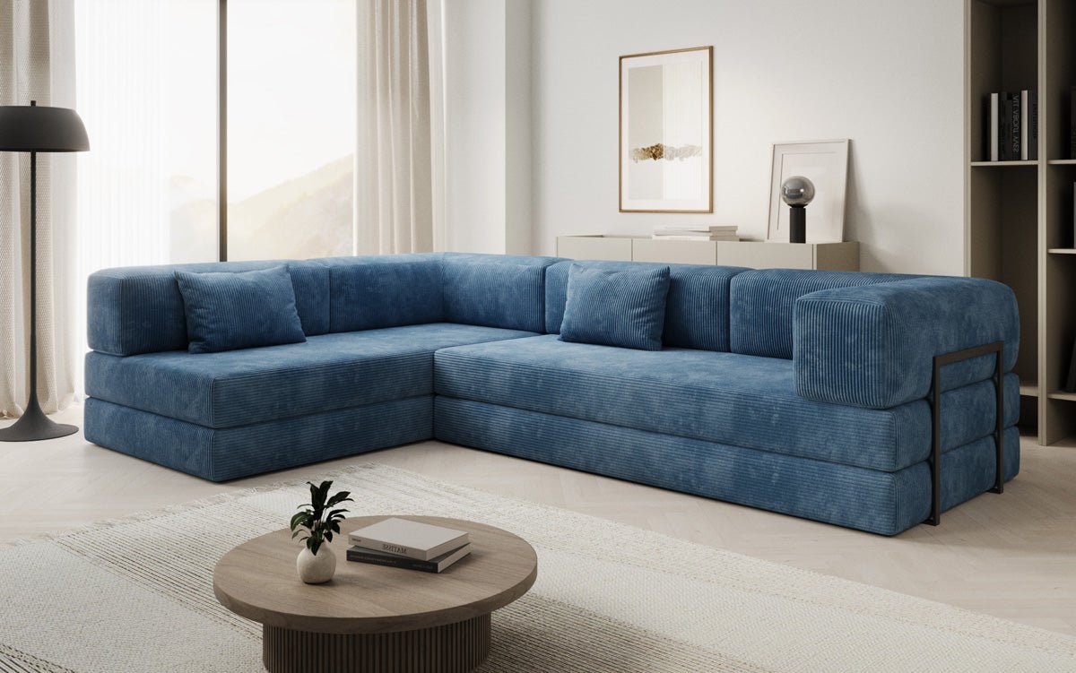 Designer Sofa Lazy L in Cord