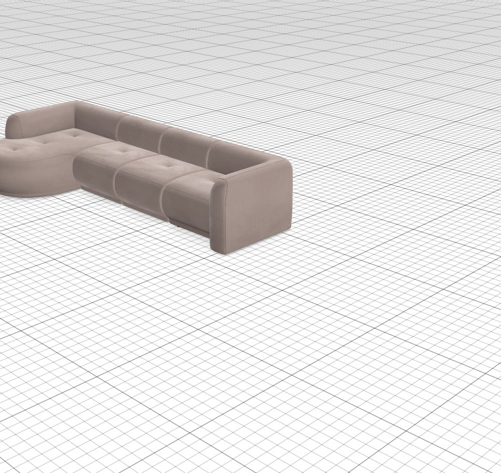 Modulares Sofa Gio - Deine Wunschkonfiguration M_JDC74S