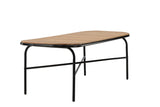 Garten Esstisch Lumo - 200x90 cm mit Akazien-Tischplatte in Naturoptik