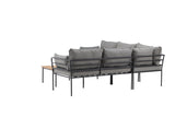 Garten Loungeset Felicita – Ecksofa mit 4 Sitzplätzen und Couchtisch