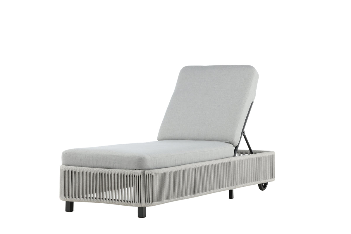 Garten Sonnenliege Mila - aus Polyester/Metall