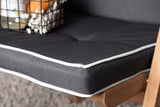 Garten Stuhlkissen Cosy - aus Polyester Grau
