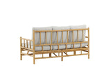 Gartensofa Sofia - Dreisitzer aus Bambus