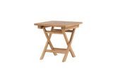 Gartentisch Lino - Quadratischer Café-Tisch aus massivem Teakholz