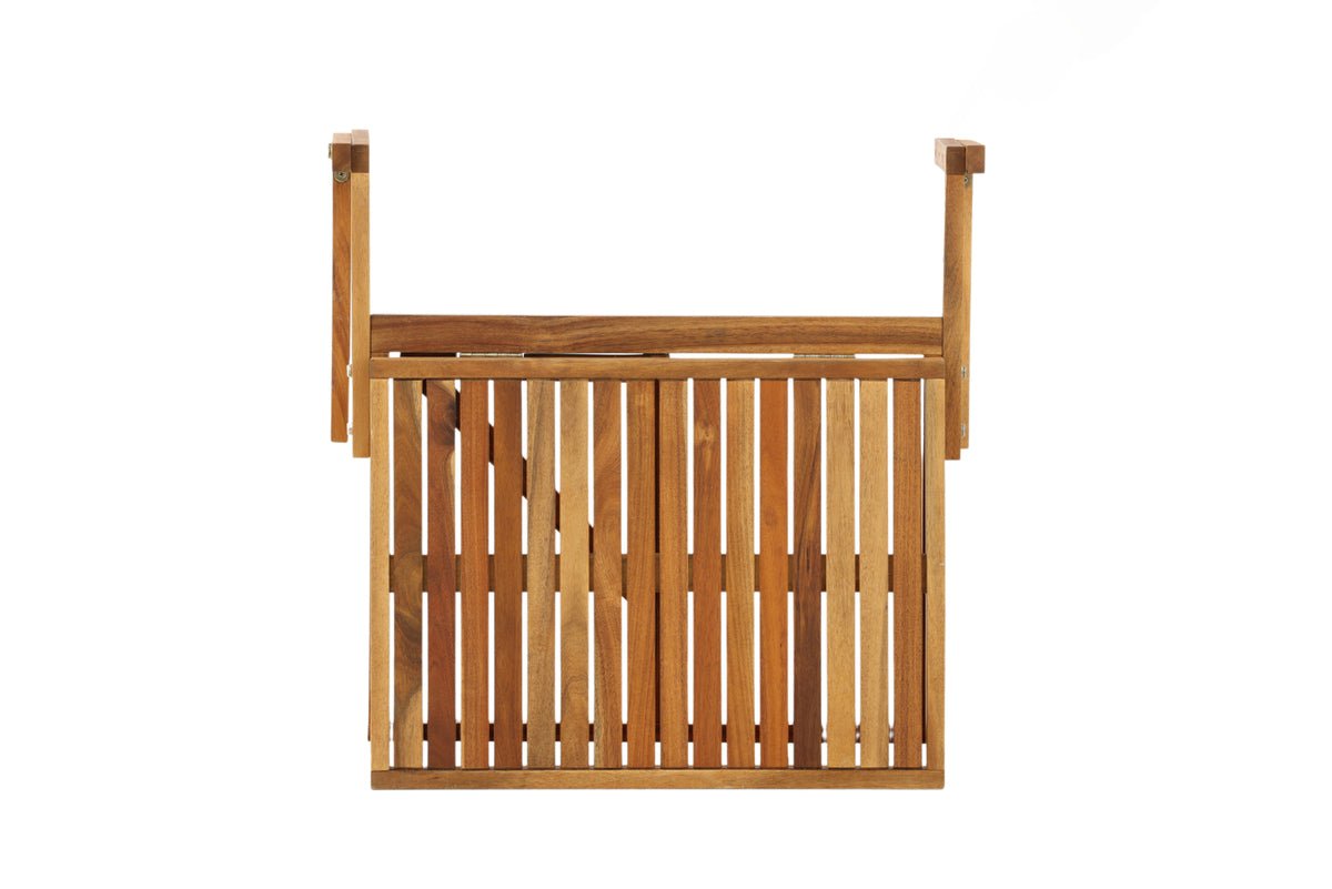 Gartentisch Seraya - mit praktischer Klappfunktion aus Akazienholz für Balkone