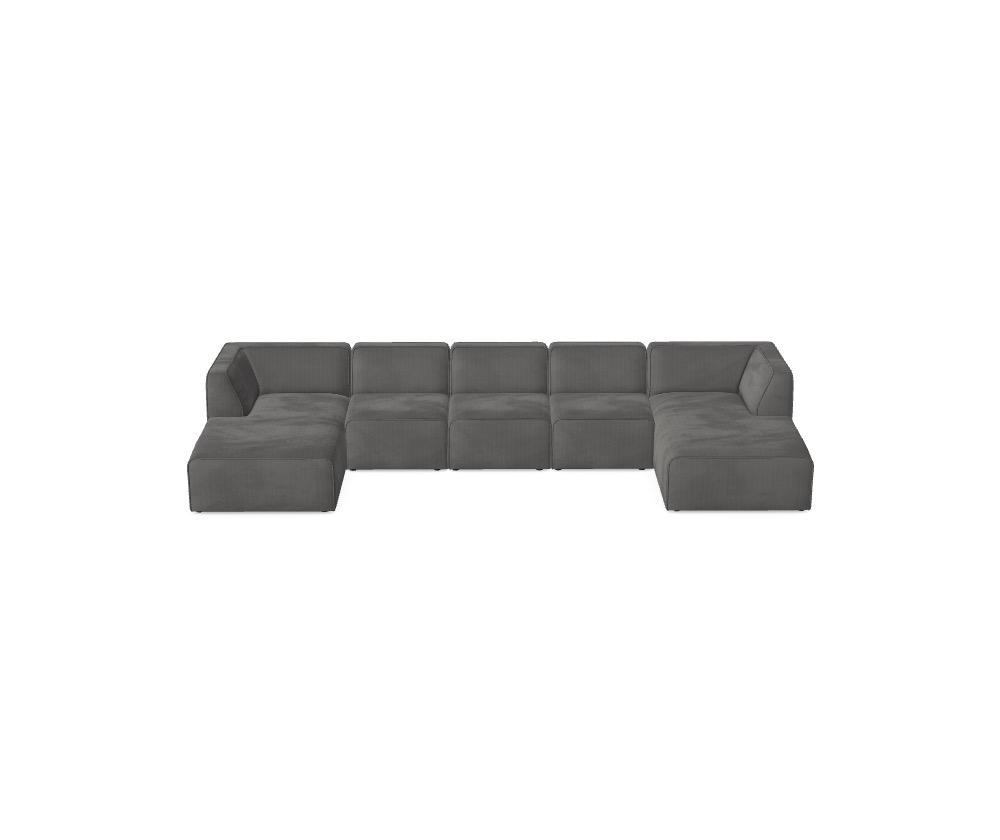 Modulares Sofa Hugg - Deine Wunschkonfiguration 6TWABI