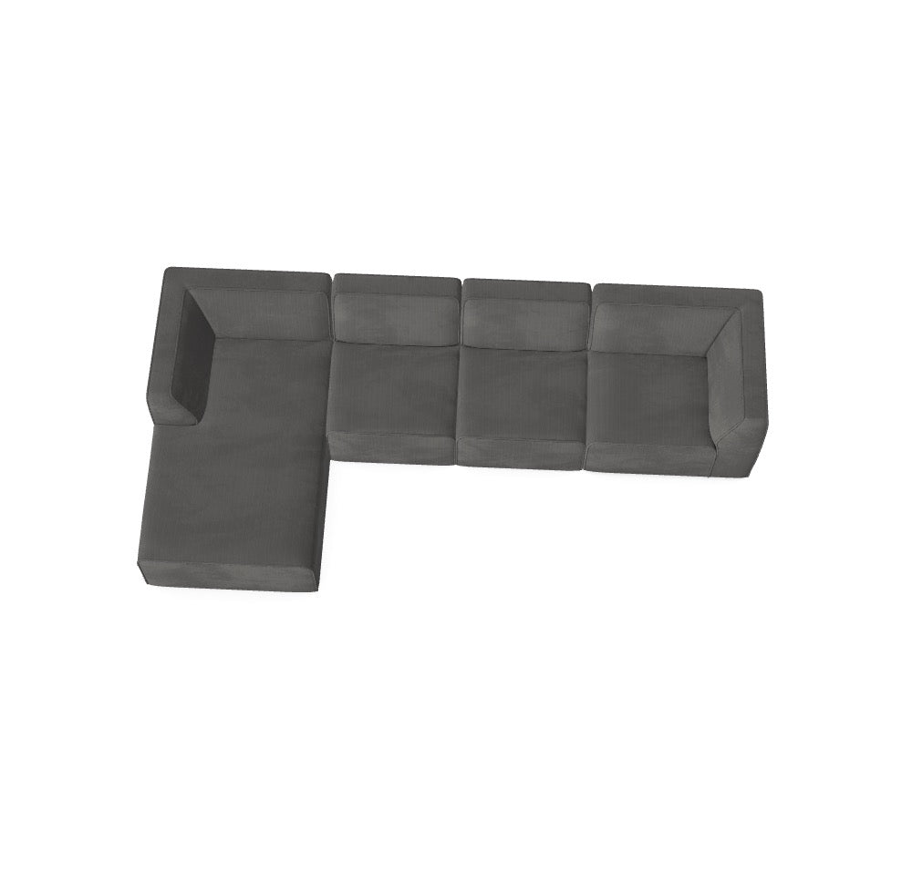 Modulares Sofa Hugg - Deine Wunschkonfiguration M_DQN2NP