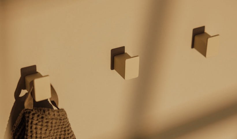 Garderobe/Kleiderhaken Palo – Minimalistische Wandhaken im 3er- oder 6er-Set