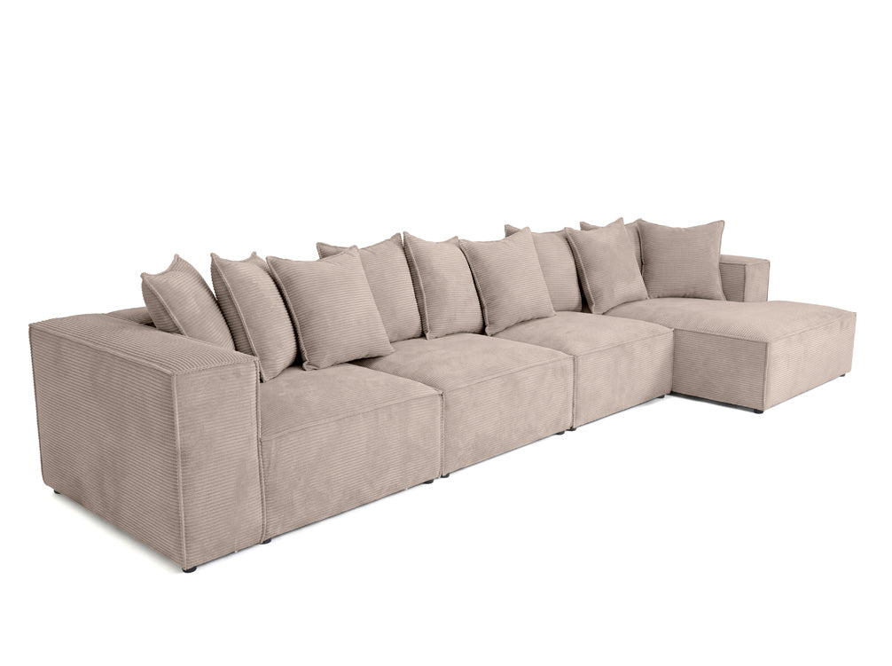 Designer Sofa Largo L Maxi in Cord