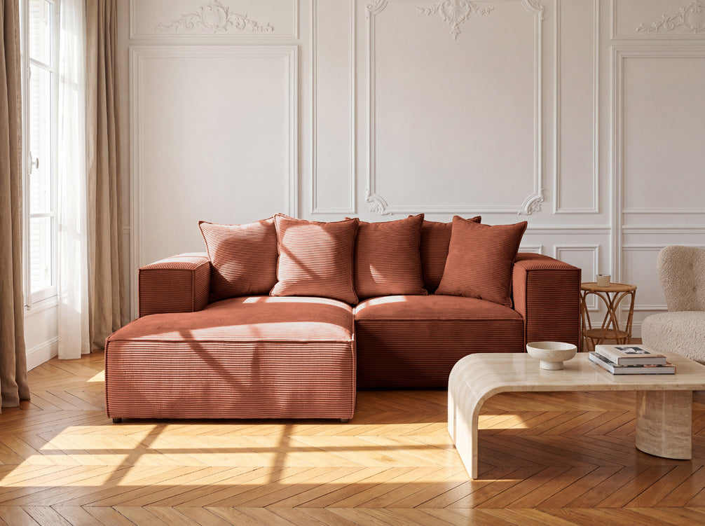 Designer Sofa Largo L Mini in Cord