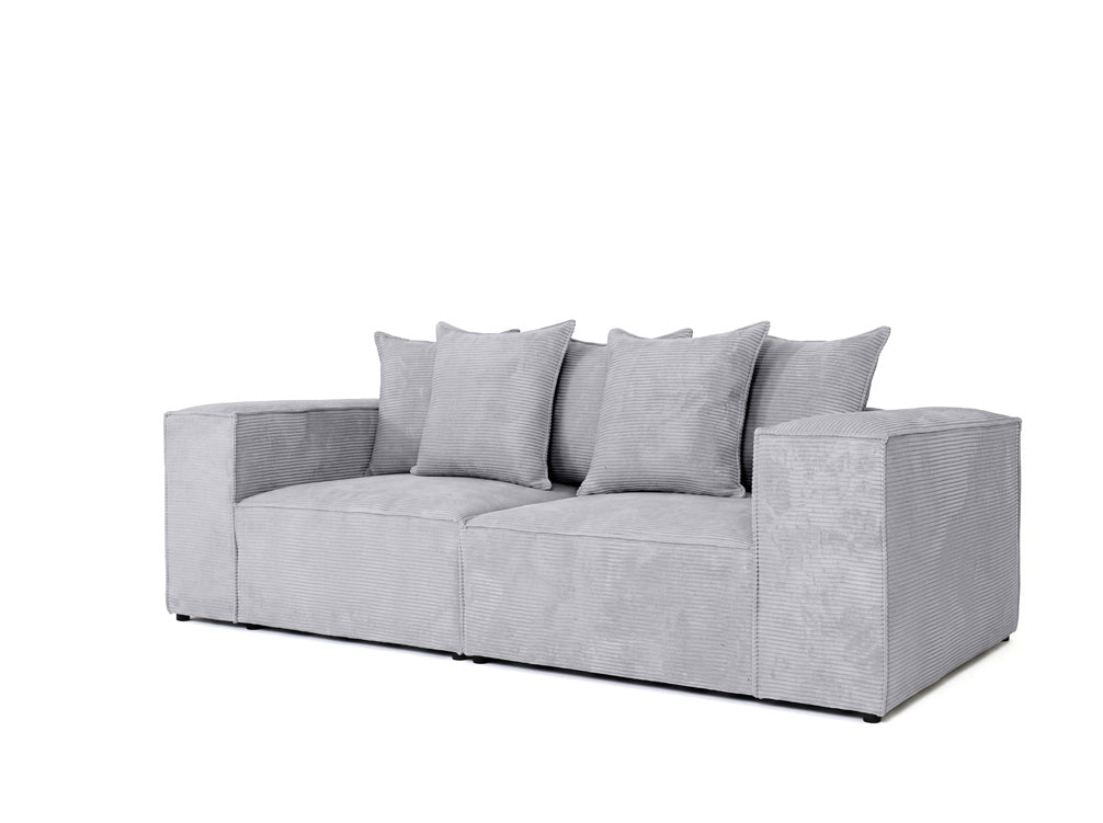 Designer Sofa 3 Sitzer Largo in Cord