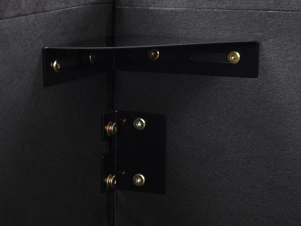 Designer Polsterbett Livia in Samt mit Stauraum