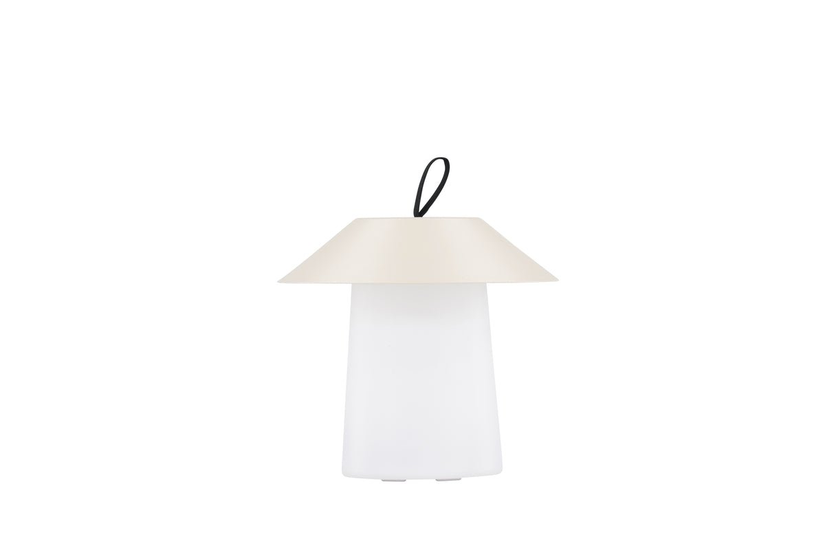 Outdoor-Tischlampe „Eloura“ – in Beige und Schwarz mit 3 Helligkeitsstufen