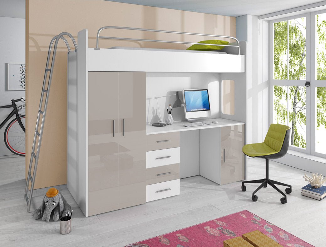 Kinderhochbett Study