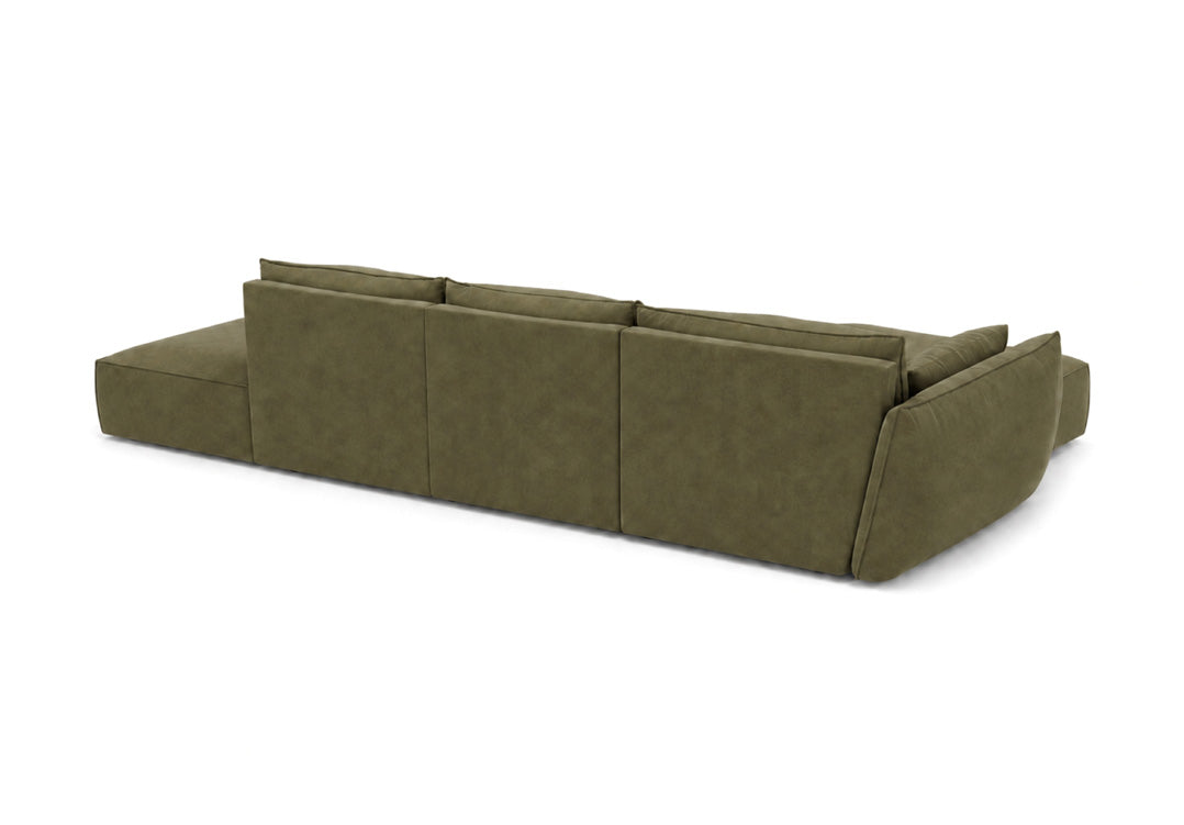 Designer Sofa Nuvola L Open in Samt