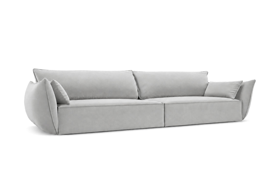 Designer Sofa 4 Sitzer Nuvola in Samt