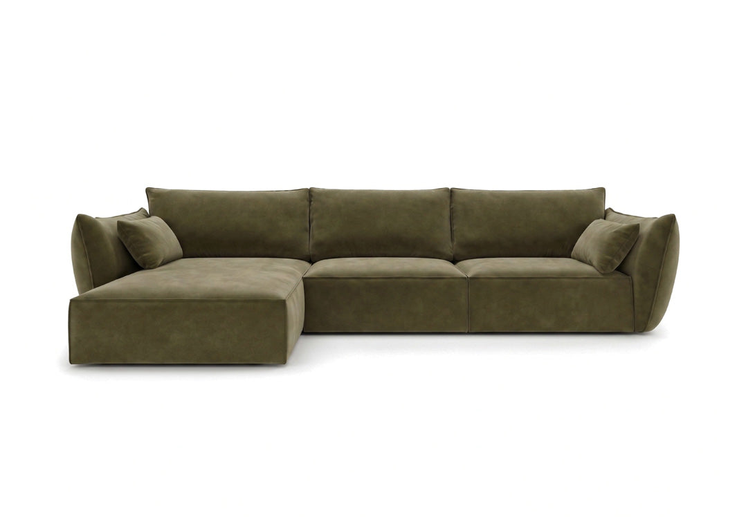 Designer Sofa Nuvola L in Samt