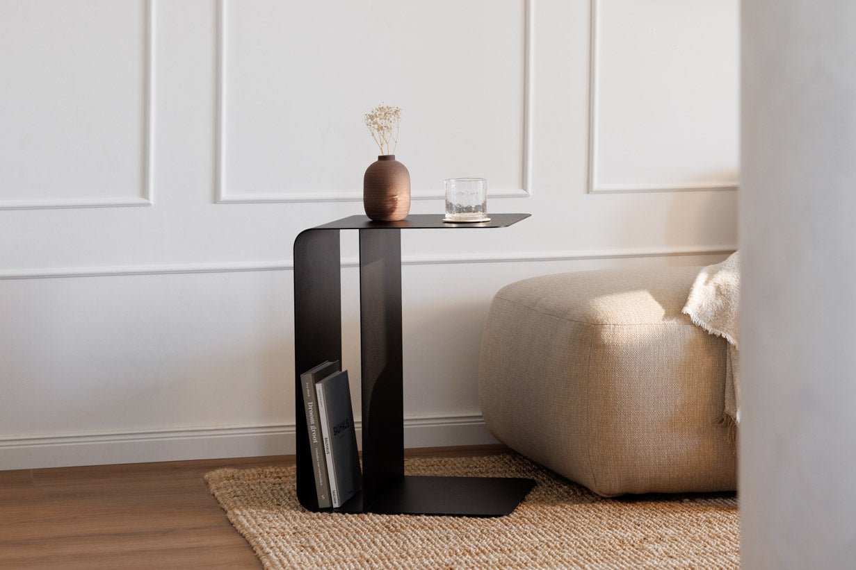 Couchtisch/Beistelltisch Cosmo – Pulverbeschichtetes Metall in modernem Design