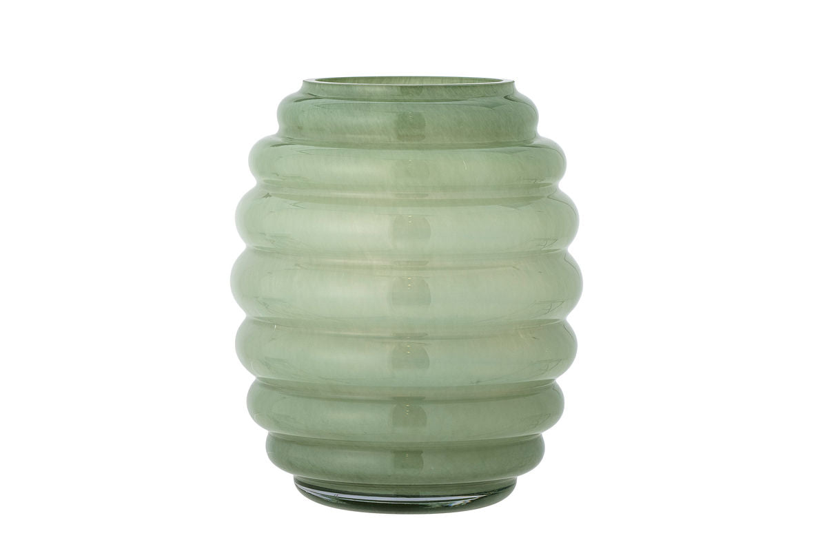 Vase „Verena“ – Grünes Glas