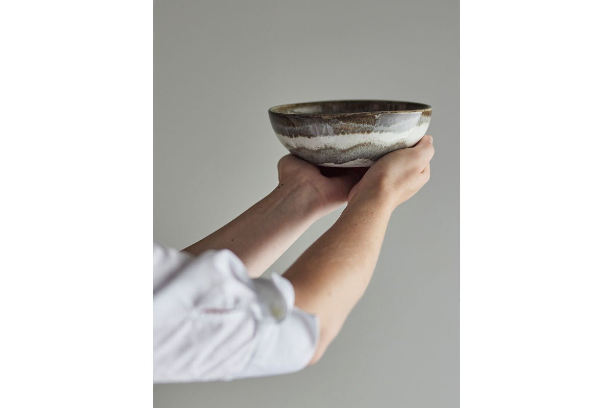 Schale Kelo – aus Steingut gefertigt - 4er Set