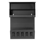 Designer Wandgarderobe Kasimo - Schwarz