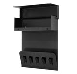 Designer Wandgarderobe Kasimo - Schwarz