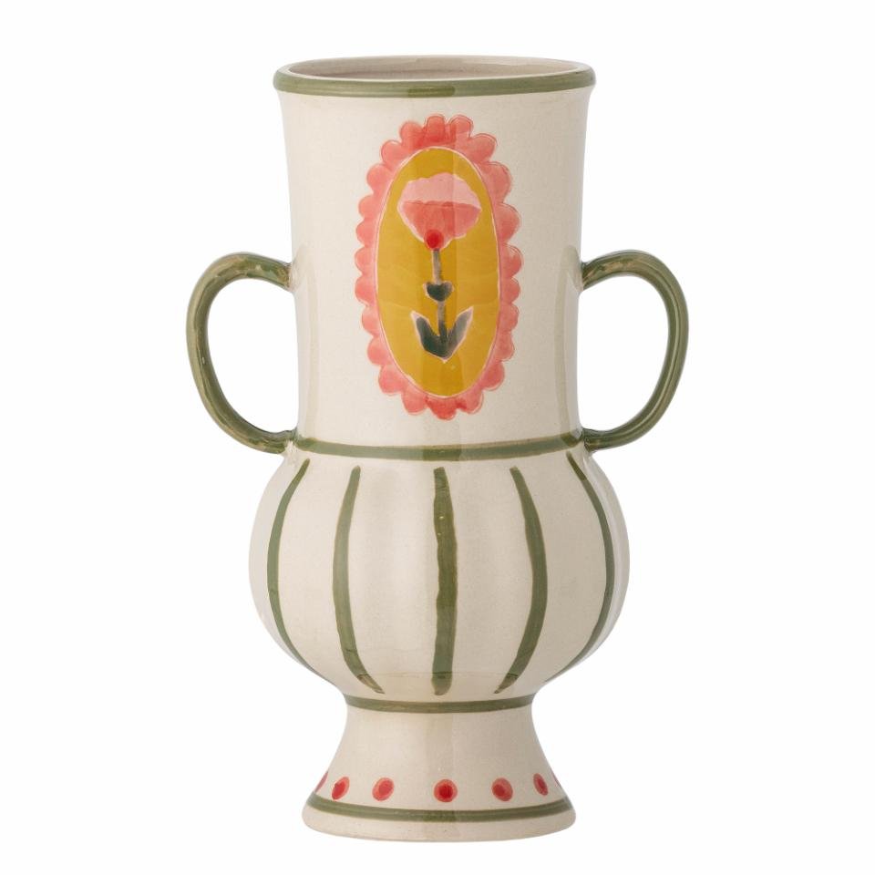 Vase Lilam - Bunt, aus Steingut