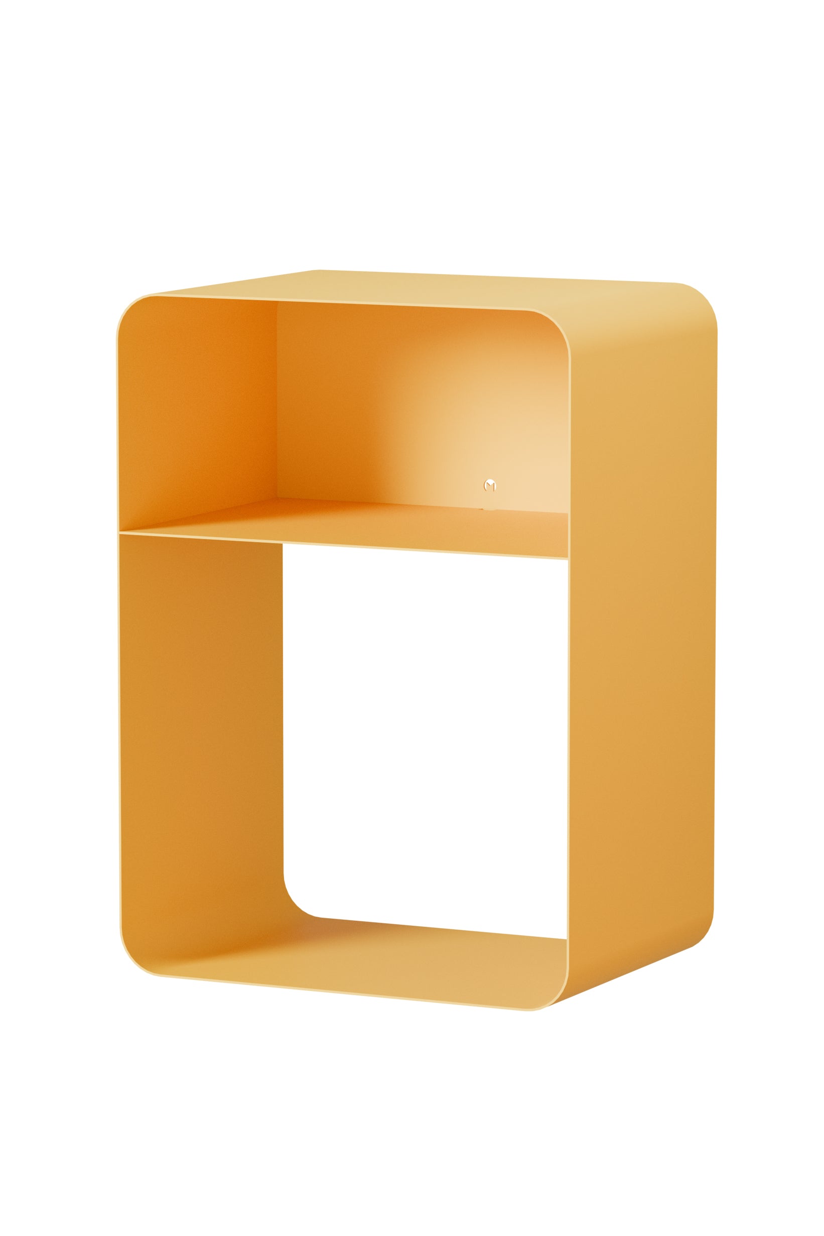 Nachttisch Damio – Minimalistisches Design aus pulverbeschichtetem Metall